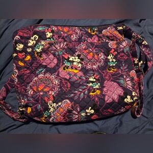 Vera Bradley Disney Convertible Backpack Sweet Flirty Floral Gently Used